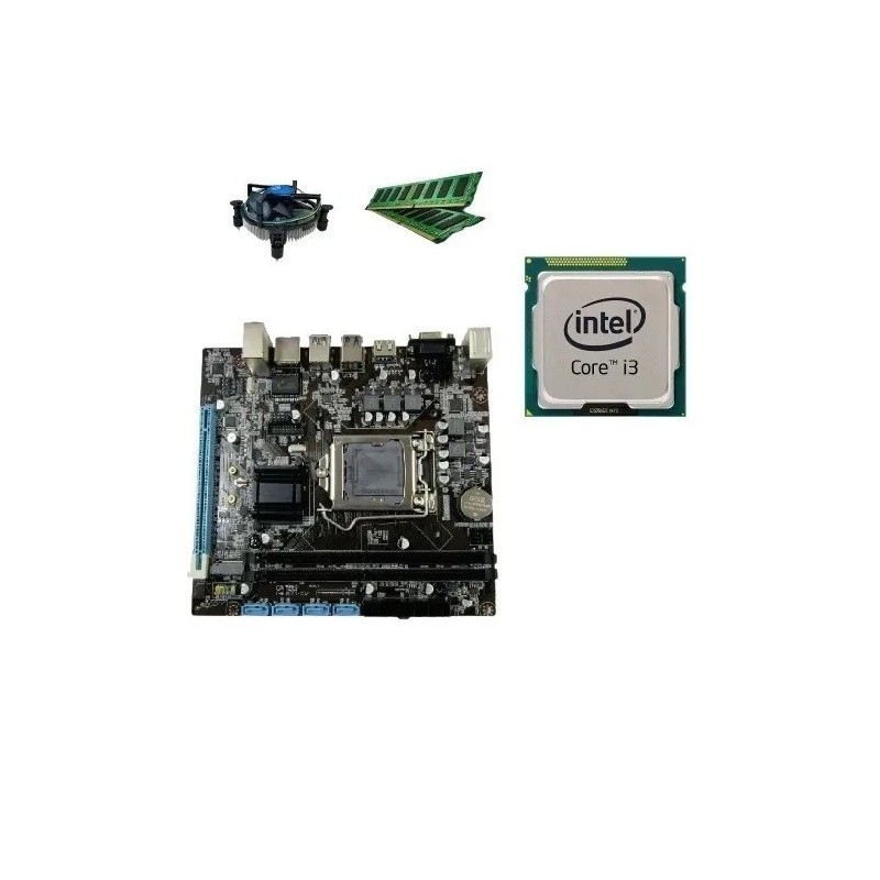 Combo Actualizacion Mother H110 + Intel I3 6100 + 16gb