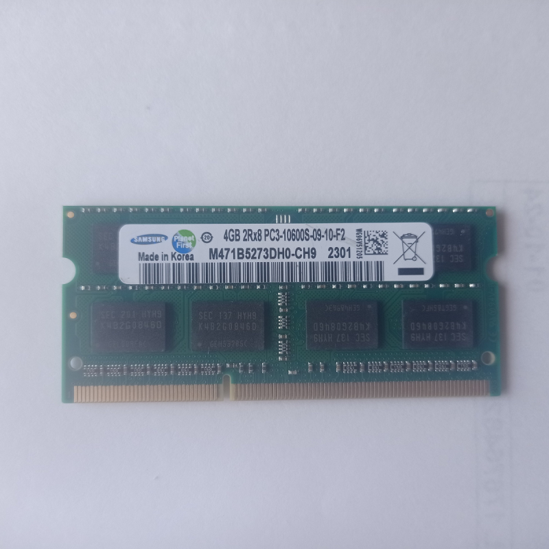 Sodimm Ddr3 10600 1.5v 4gb 1333 Mhz Hinyx Notebooks All In